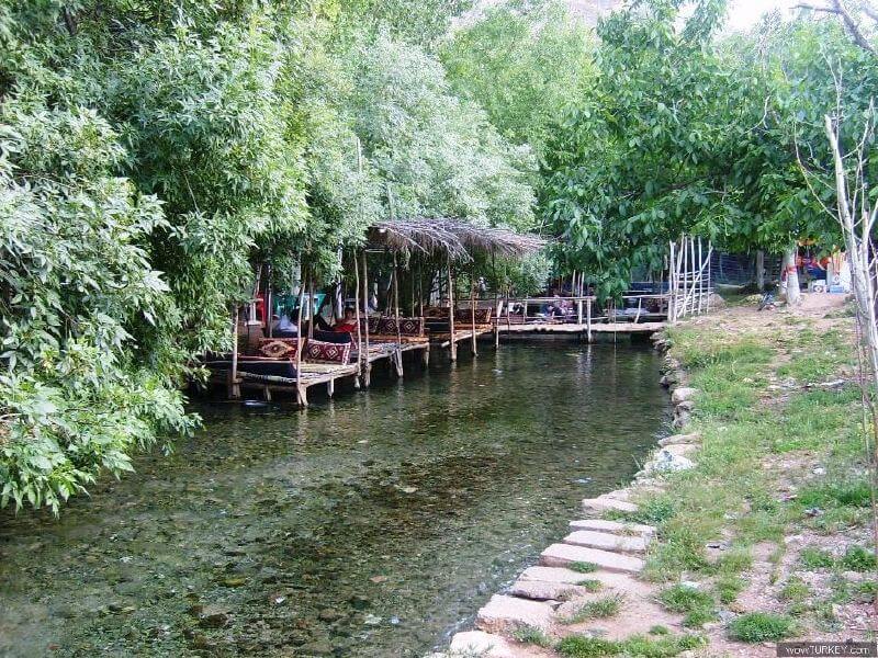 Mardin'in Doğa Harikası Beyazsu - Mardin Beyaz Su - Midyat Beyaz Su Dicle 2  Restoran Nebi Ustanın Yeri